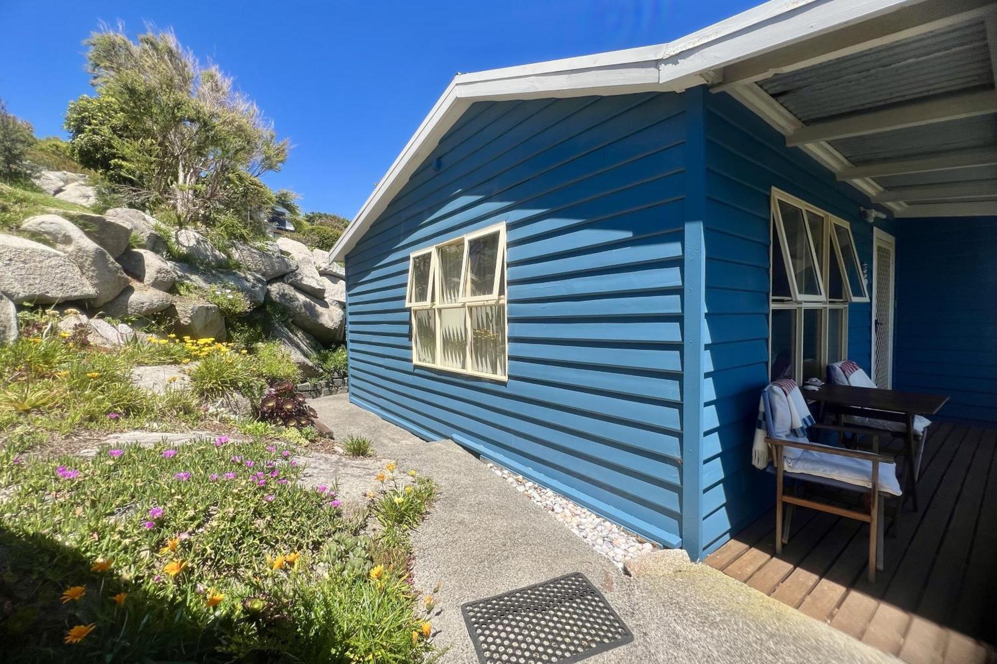 Binalong Beach Cottage Beachfront At Bay Of Fires Next To Restaurant Binalong Bay Exteriör bild